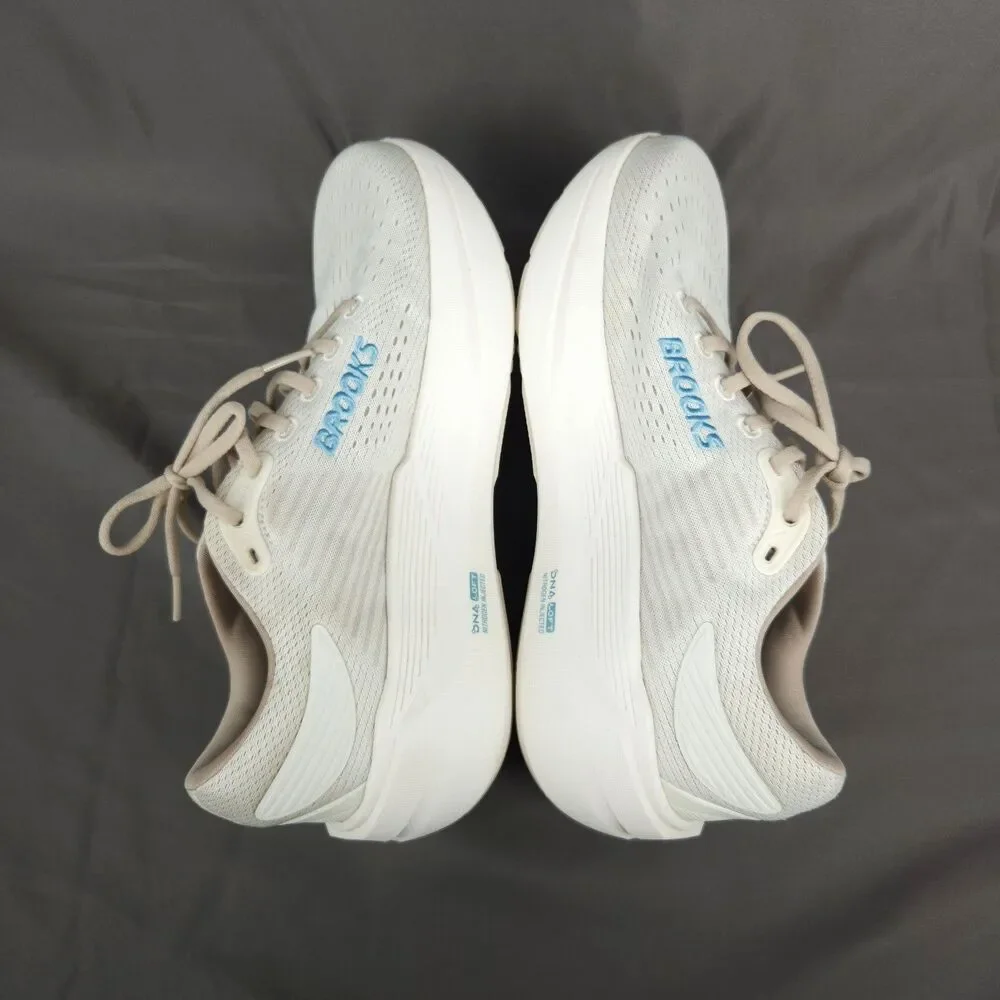 Brooks Ghost Max 3 Shoes Women Size 10 Coconut Chateau Grey